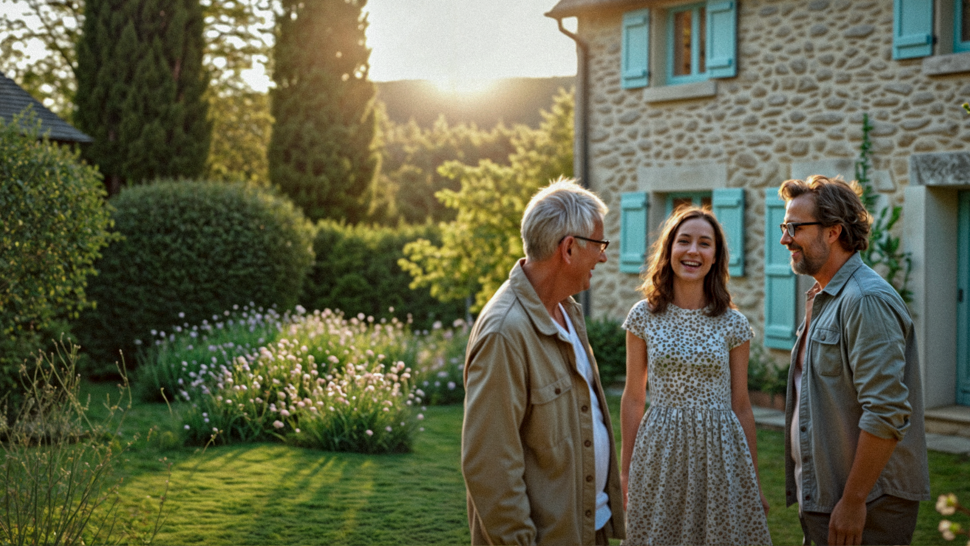 Conseiller immobilier et printemps